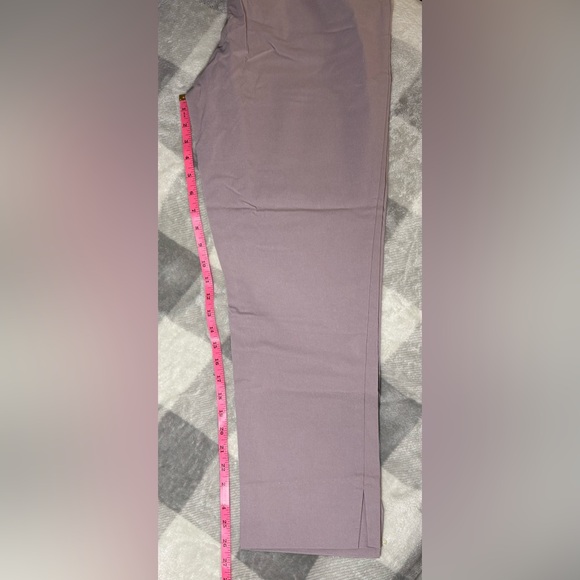 Marla Wynne Soft Lavender Capri Stretch Pants Size 14 🆕 - Picture 7 of 8